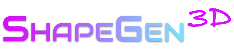 ShapeGen3D Home